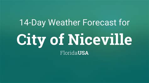 accuweather niceville|ten day forecast in niceville fl.